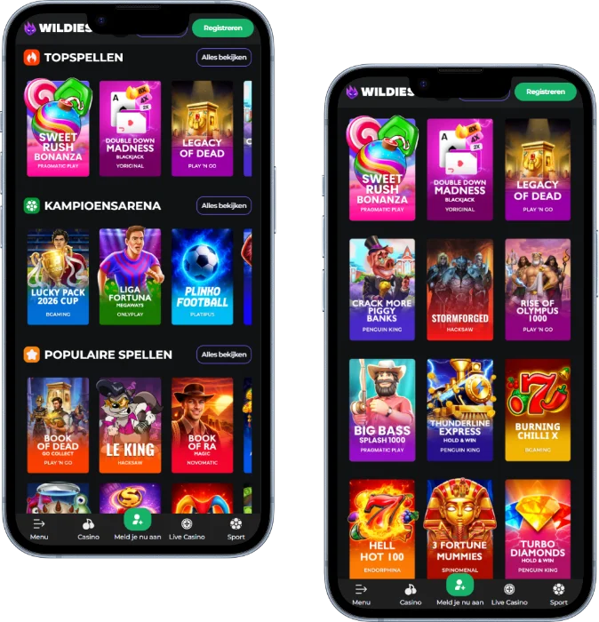 Wildies Casino Mobiele Versie