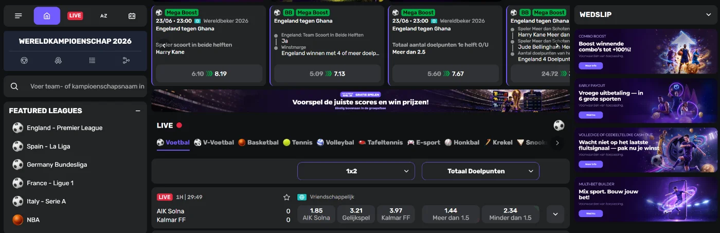 Wildies Casino Sportbetting en eSports