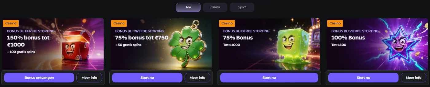 Wildies Casino Welkomstbonus